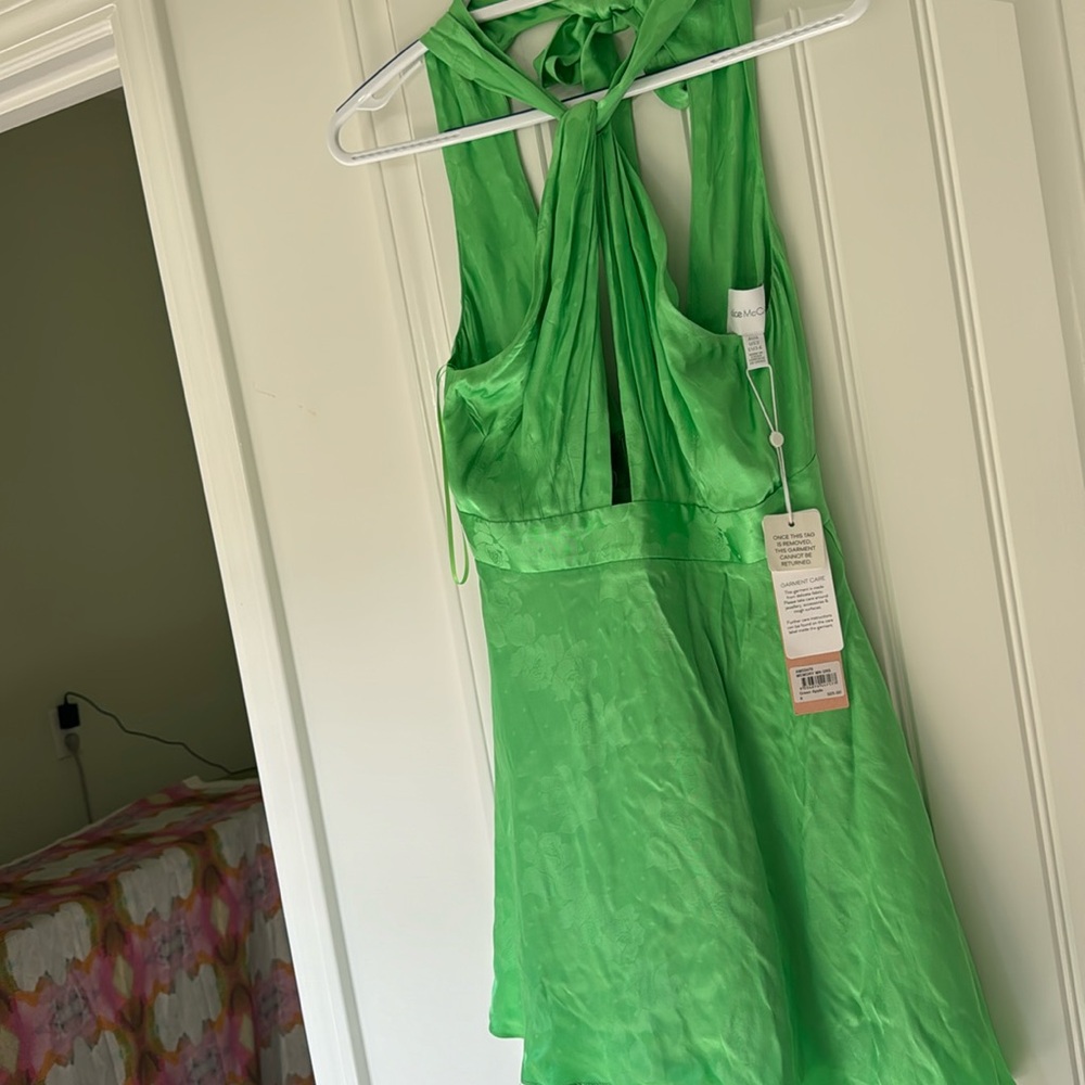 Alice McCall NWT Green Apple Dress l, size 2